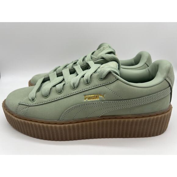 Puma Creeper Phatty Rihanna Fenty Green Fog 396813-02 Men's Size 11 - Picture 2 of 12